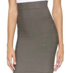 Grey bandage skirt